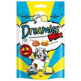 Abbildung Dreamies Mix mit Lachs & Kse 60 g - 6 Stck