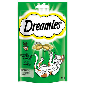 Abbildung Dreamies mit Katzenminze Geschmack 60 g - 6 Stck