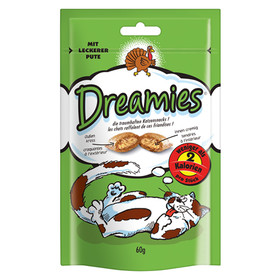 Abbildung Dreamies mit leckerer Pute 60 g - 6 Stck