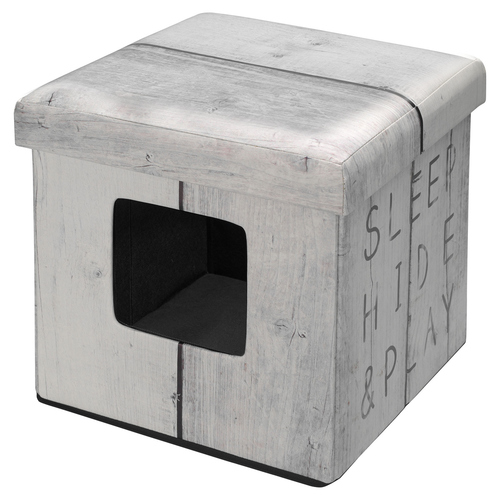 D&D Höhle Petottoman, sleep, hide, play weiß für Hunde