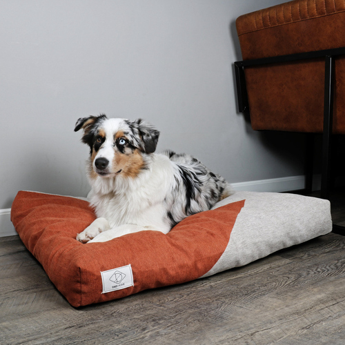 weitere Abbildung D&D Hundekissen Maddy beige/orange