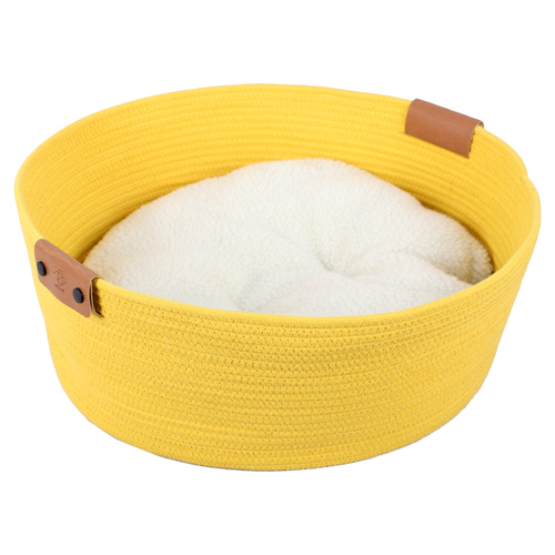 D&D Hundekorb Tres gelb