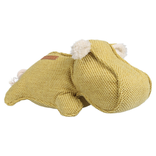 D&D Hundespielzeug Chenille Emmy gelb