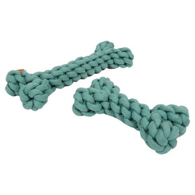 Abbildung D&D Hundespielzeug Dente Rope Toy blau