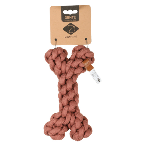 weitere Abbildung D&D Hundespielzeug Dente Rope Toy rosa