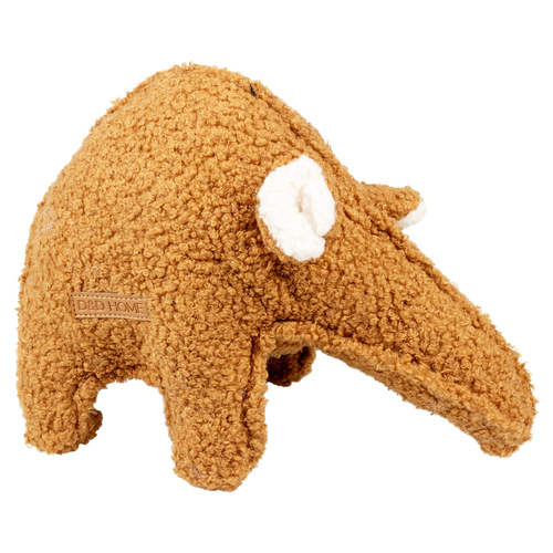 D&D Hundespielzeug Liz Teddystoff mit Quietscher braun