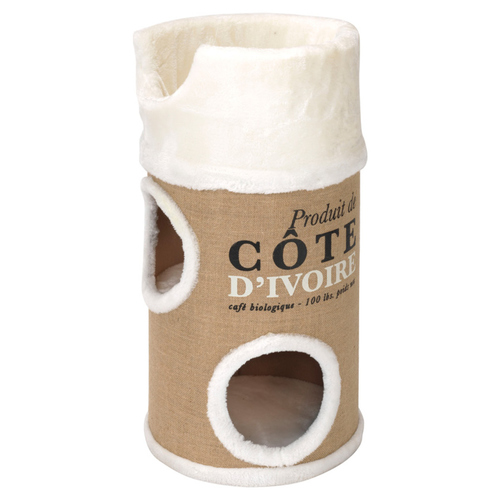 D&D Katzen Tower Home Collection Cote D’Ivoire Catdome creme
