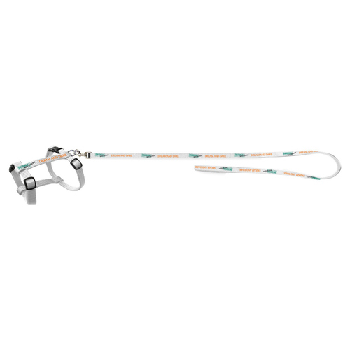 D&D Katzengarnitur Catwalk/Original Small Harness weiß