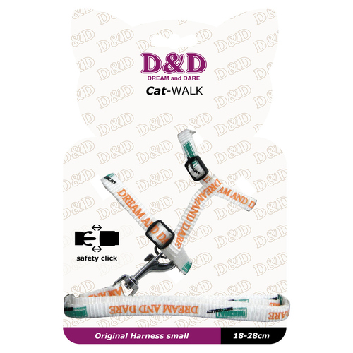 weitere Abbildung D&D Katzengarnitur Catwalk/Original Small Harness wei