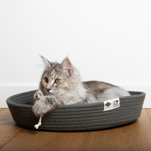 weitere Abbildung D&D Katzenkorb I Love Happy Cats Jess grn