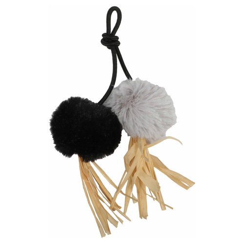 weitere Abbildung D&D Katzenspielzeug I Love Happy Cats Blle Raffia aus Plsch