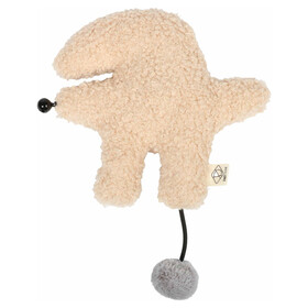 Abbildung D&D Katzenspielzeug I Love Happy Cats Tretkissen mit Raschelfolie Bix beige