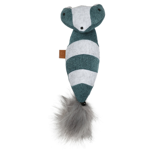 D&D Katzenspielzeug Rocco Waschbär blau
