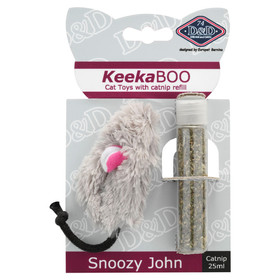 Abbildung D&D Katzenspielzeug Snoozy John mit Katzenminze