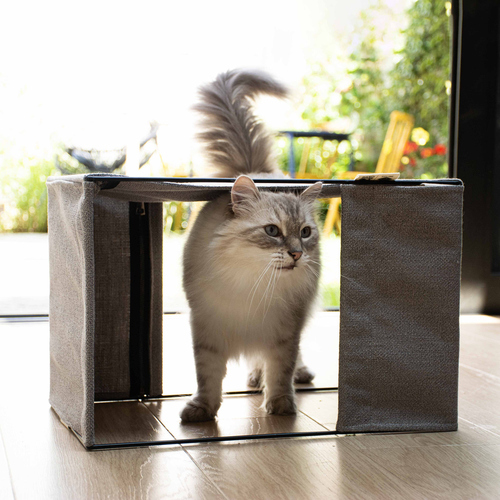 weitere Abbildung D&D Multifunktionelle Hngematte I Love Happy Cats Odillia grau