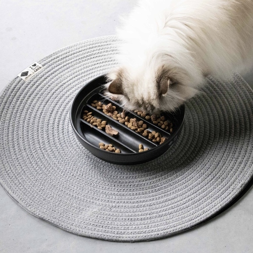 weitere Abbildung D&D Platzdeckchen I Love Happy Cats Jill grau