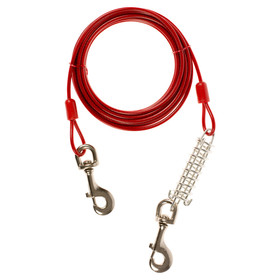 Abbildung Duvo+ Anlegeleine mit Feder rot