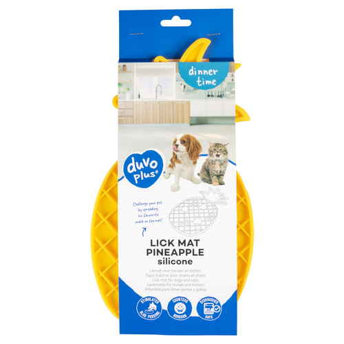 weitere Abbildung Duvo+ Anti-Schling-Matte Ananas gelb fr Katzen