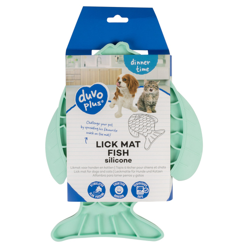weitere Abbildung Duvo+ Anti-Schling-Matte Fische grn fr Katzen