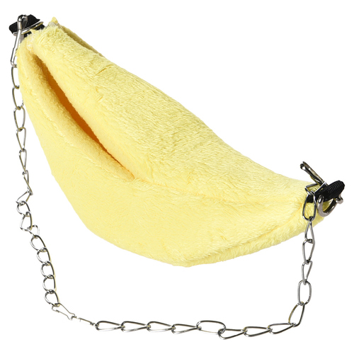 Duvo+ Bananenhaus aus Plüsch gelb
