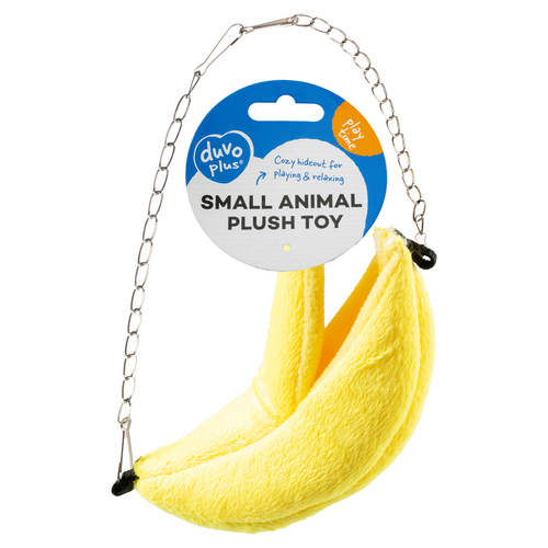 weitere Abbildung Duvo+ Bananenhaus aus Plsch gelb