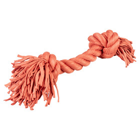 Abbildung Duvo+ Baumwollseil mit 2 Knoten rot
