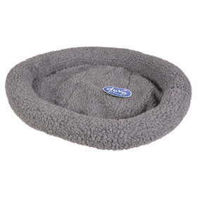 Abbildung Duvo+ Bett Schafsfell oval grau fr Hunde