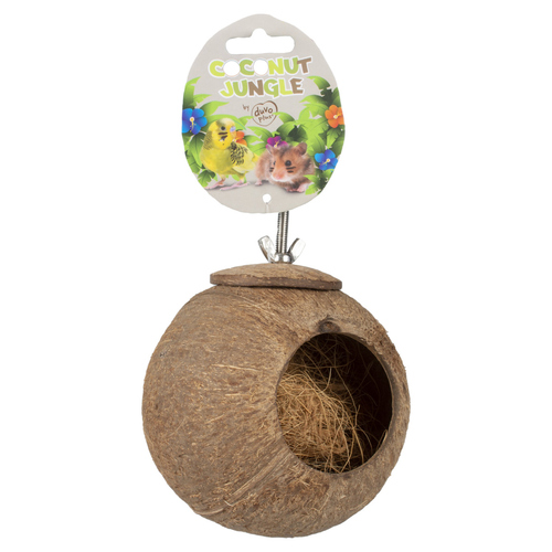 weitere Abbildung Duvo+ Coconut Jungle Haus mit Drahtbefestigung
