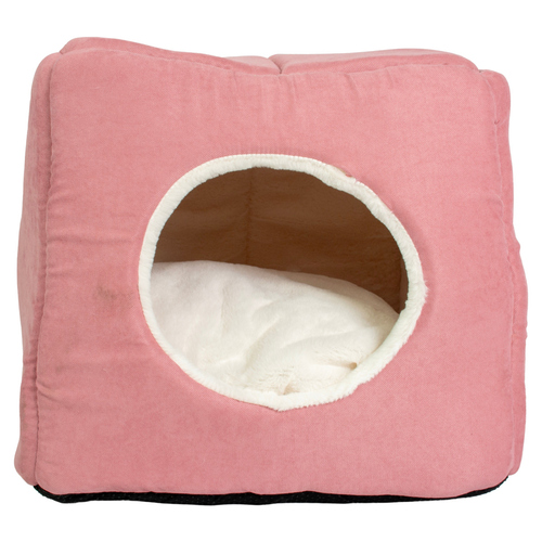 weitere Abbildung Duvo+ Cozy Haus Velvet rosa fr Katzen