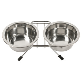 Abbildung Duvo+ Dinner Set Napfstnder + Npfe fr Katzen