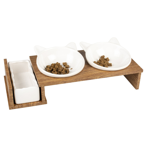 weitere Abbildung Duvo+ Dinner Set Stone Up Kitty Face wei
