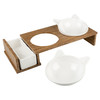Duvo+ Dinner Set Stone Up Kitty Face weiß Abbildung 3