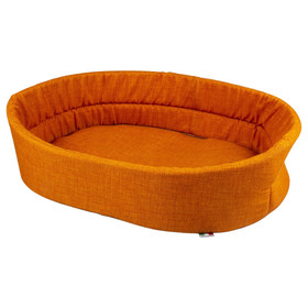 Abbildung Duvo+ Dogrelax Bett mit Einstieg tangerine orange