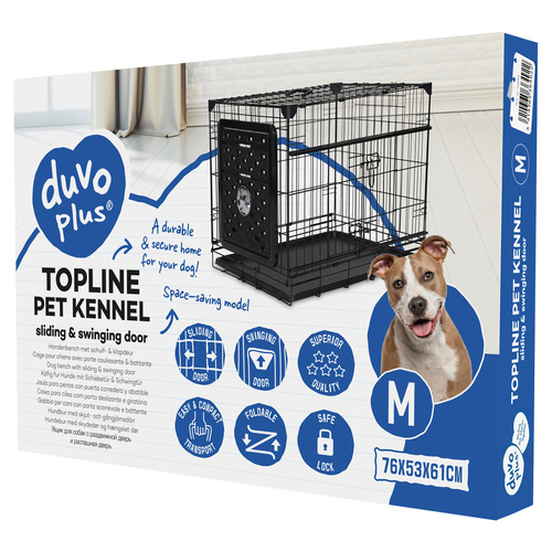 weitere Abbildung Duvo+ Draht-Kfig Topline schwarz