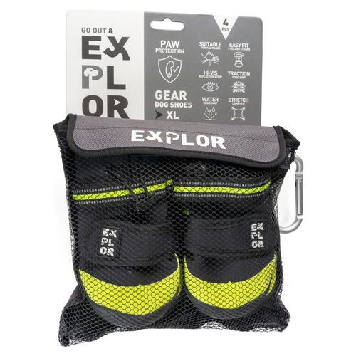 weitere Abbildung Duvo+ EXPLOR Gear Hundeschuhe schwarz - 4er Pack