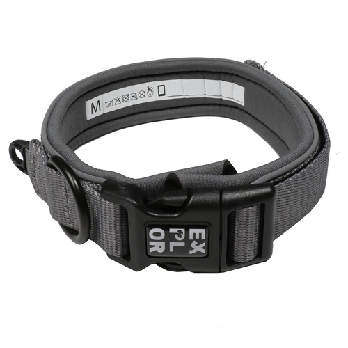 Duvo+ EXPLOR Ultimate Fit Comfy Halsband Safety silver reflective