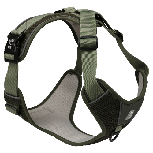 Duvo+ EXPLOR Ultimate Fit No-Pull Geschirr Classic undercover green
