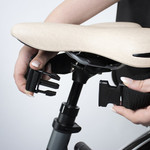 Fahrradtasche für Gepäckträger schwarz, Abbildung 9