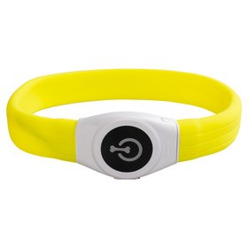 Abbildung Duvo+ Flash Light Ring Maxi USB Silikon gelb