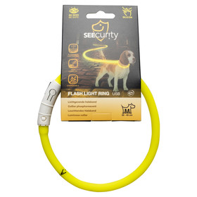 Abbildung Duvo+ Flash Light Ring USB Silikon gelb