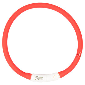 Abbildung Duvo+ Flash Light Ring USB Silikon rot
