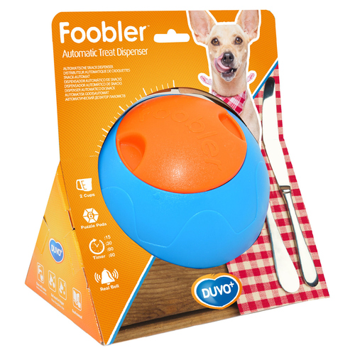 weitere Abbildung Duvo+ Foobler Futterball blau/orange