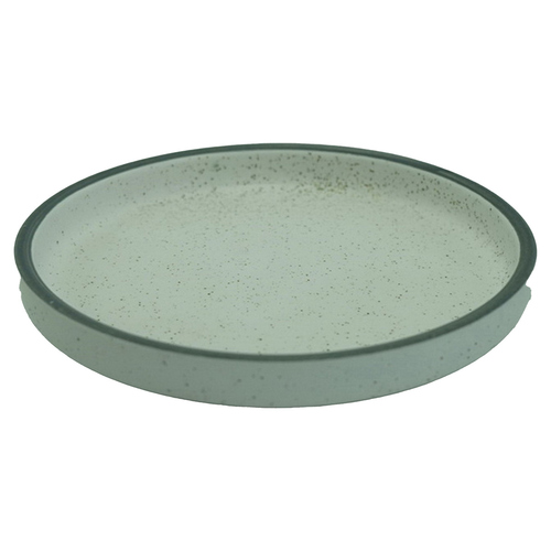 Duvo+ Fressschale Stone Speckle weiß für Katzen