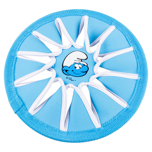 Duvo+ Frisbee "Die Schlümpfe" Heftischlumpf blau