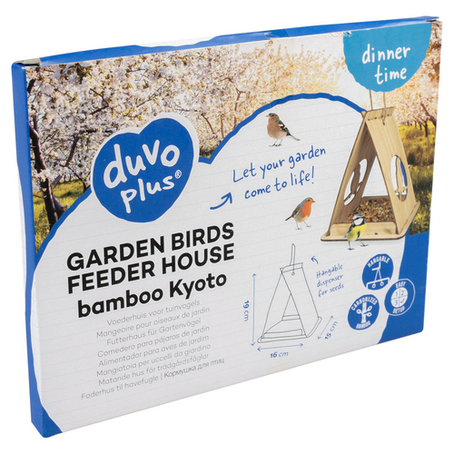 weitere Abbildung Duvo+ Futterhaus Kyoto Bambus fr Gartenvgel