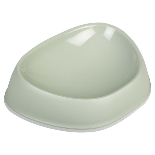 Duvo+ Futternapf Curvo olivgrün für Hunde, Fassungsvermögen: 1200 ml