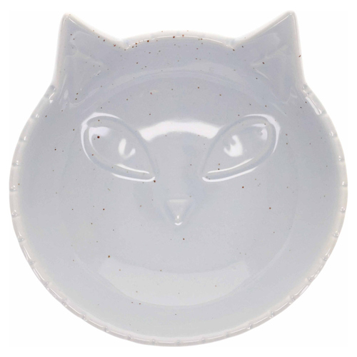 weitere Abbildung Duvo+ Futternapf Stone Kitty Face wei