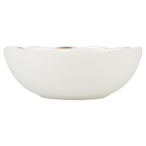 weitere Abbildung Duvo+ Futternapf Stone Organic wei/gold fr Katzen