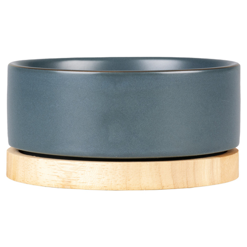 weitere Abbildung Duvo+ Futternapf Stone Timber blau fr Katzen