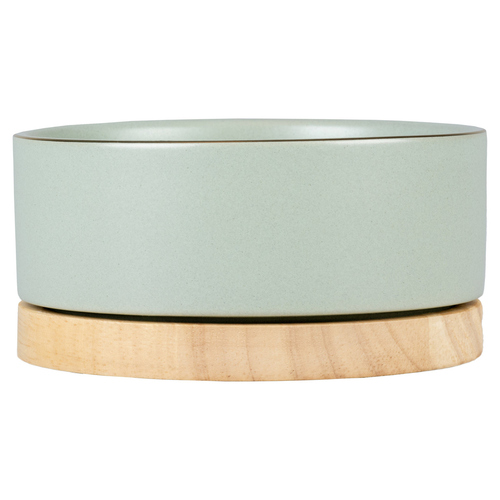 weitere Abbildung Duvo+ Futternapf Stone Timber grn fr Katzen
